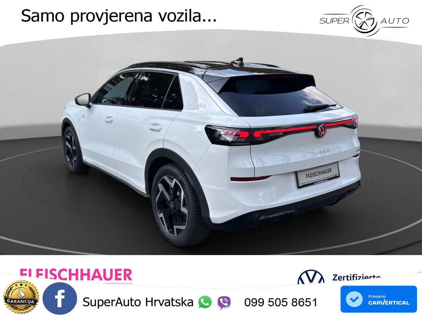 Volkswagen T-Roc 1.5 eTSI (150 KS)  DSG R-Line MATRIX+GR SJED+KAM
