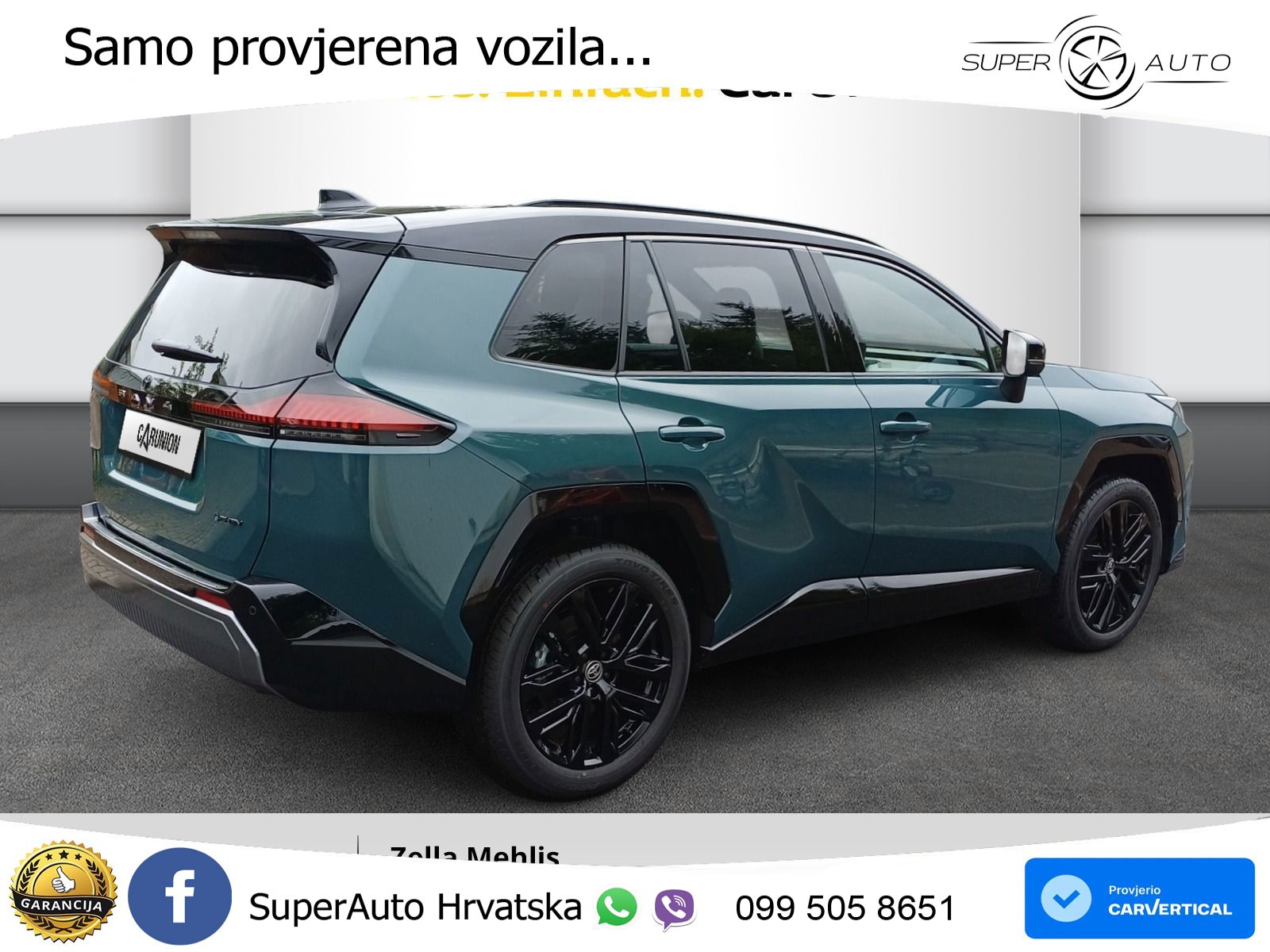 Toyota RAV4 2.5 (272 KS) Hybrid ECVT Style LED+GR SJED+ACC