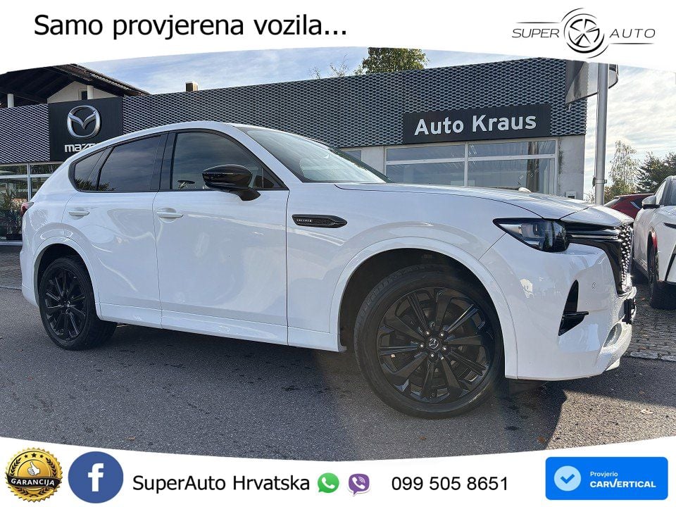 Mazda CX-60 3.3 e-Skyactiv D (254 KS) AWD Automatic MATRIX+GR SJED+KAM