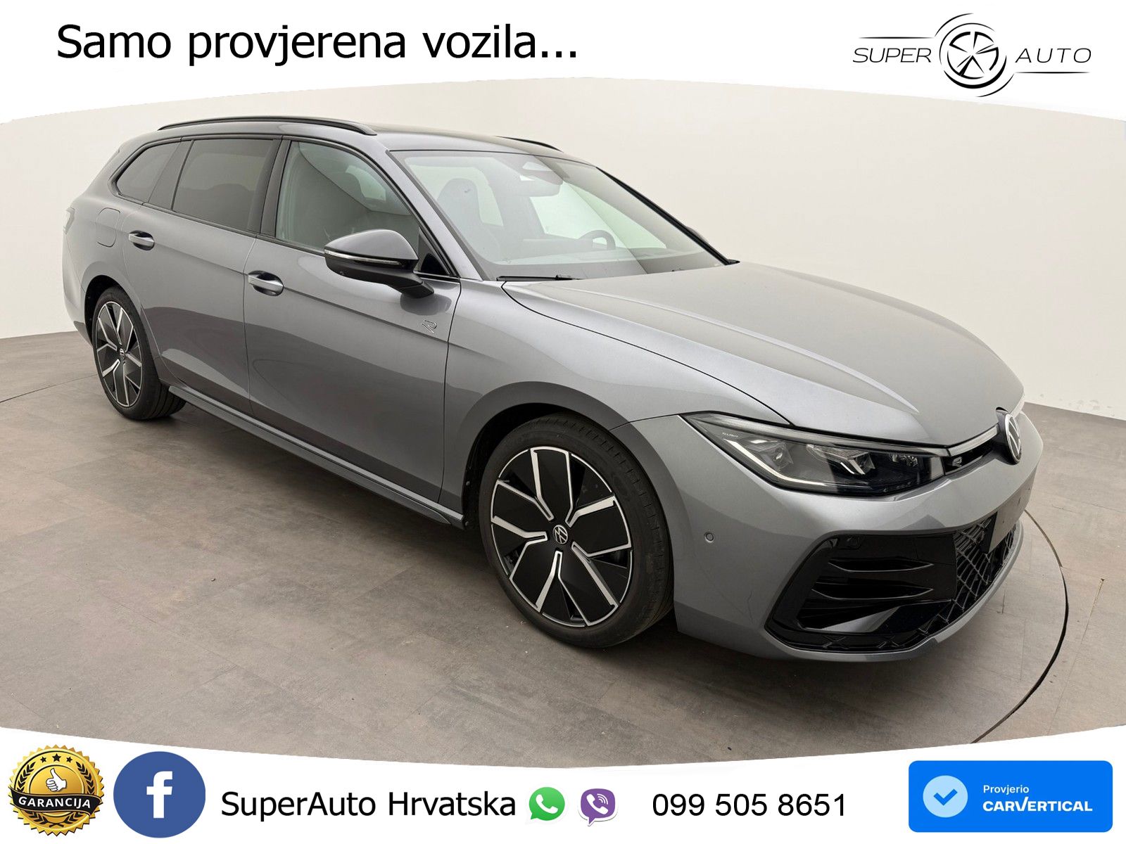 Volkswagen Passat Variant 2.0 TSI (265 KS) 4MOTION DSG R-Line LED+GR SJED+ACC