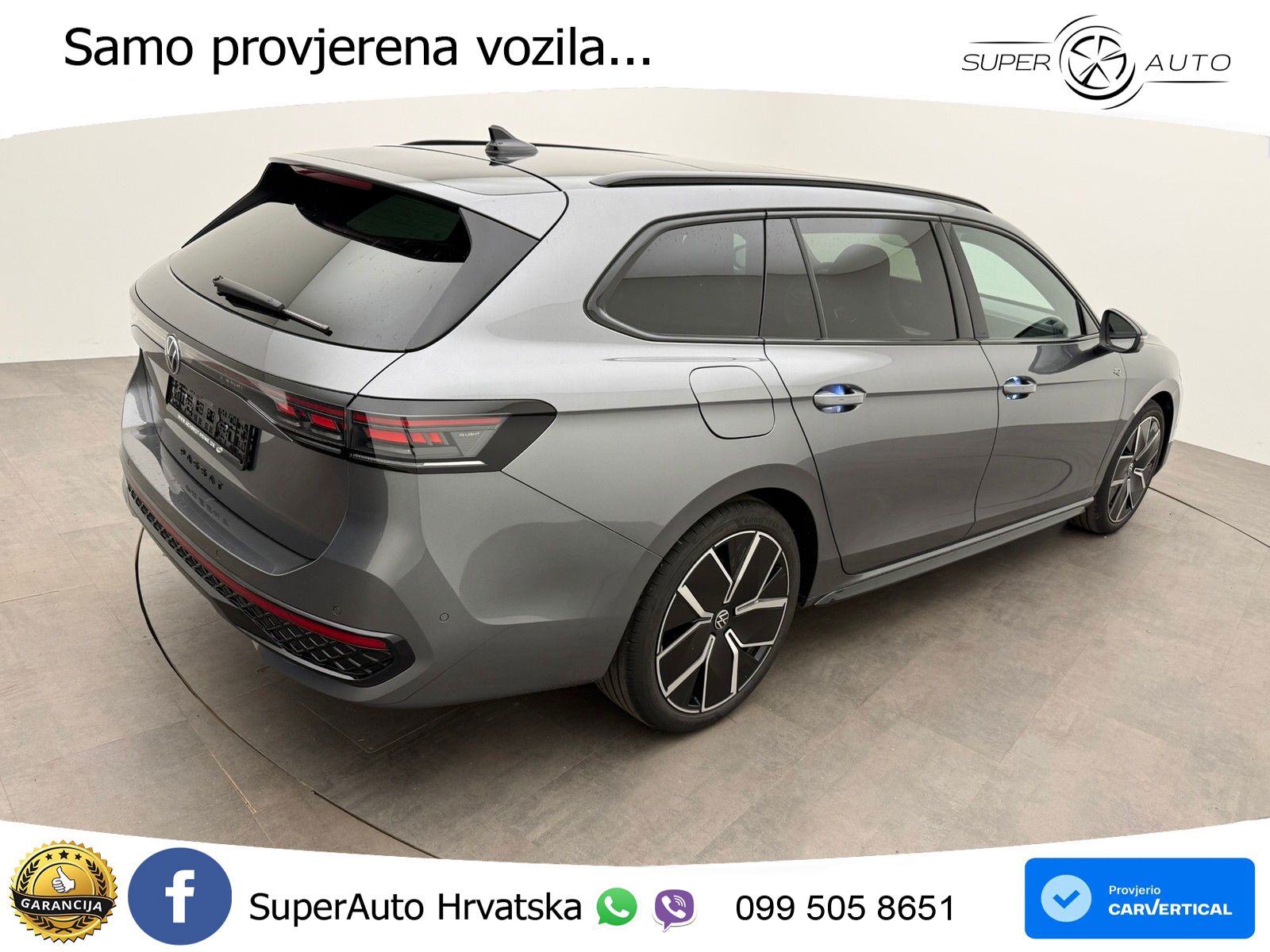 Volkswagen Passat Variant 2.0 TSI (265 KS) 4MOTION DSG R-Line LED+GR SJED+ACC