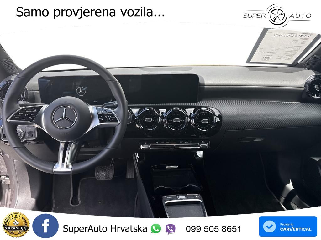 Mercedes-Benz A 180d 8G-DCT LED+GR SJED+ACC