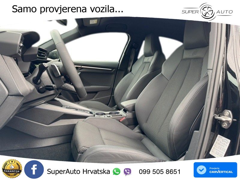 Audi S3 Limuzina 2.0 TFSI (333 KS) quattro S tronic MATRIX+GR SJED+KAM