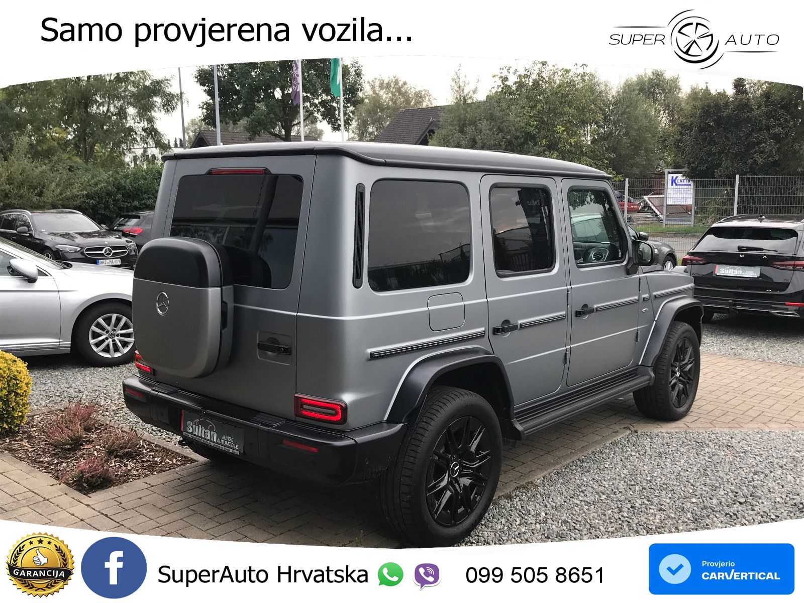 Mercedes G 580 EQ Long 116 kWh (587 KS) 4MATIC Exclusive LED+GR SJED+ACC