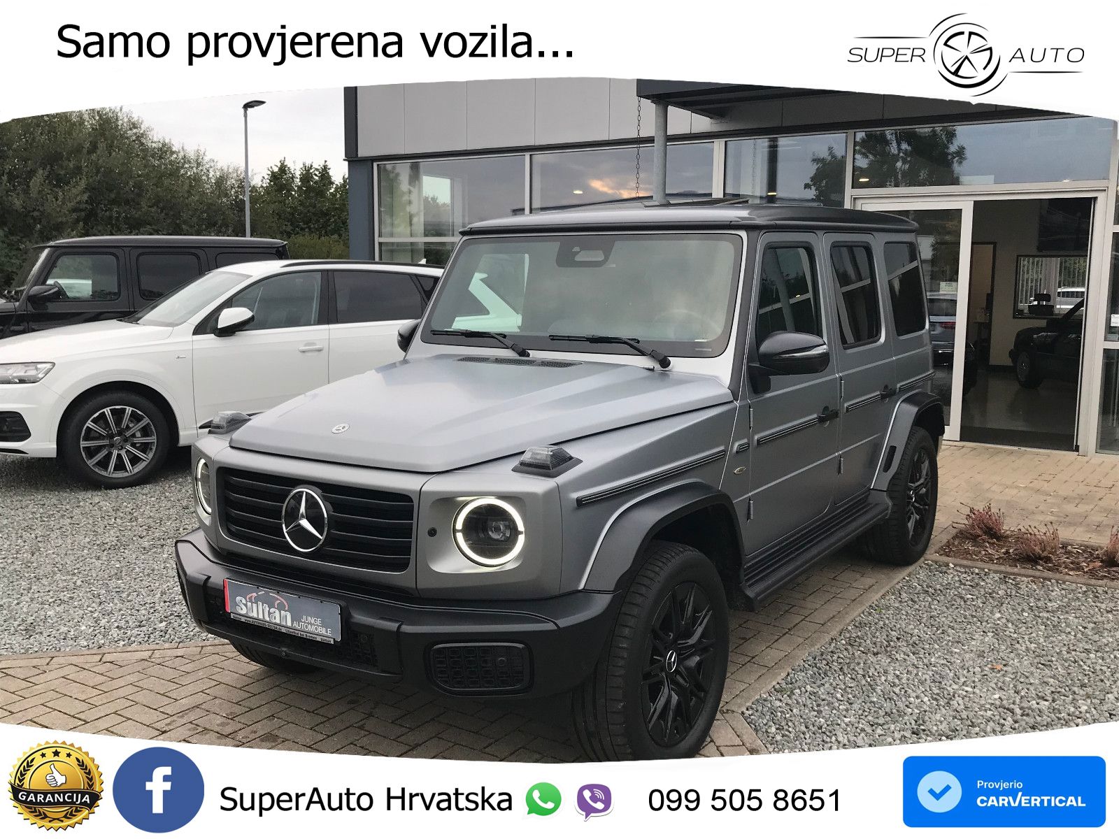 Mercedes G 580 EQ Long 116 kWh (587 KS) 4MATIC Exclusive LED+GR SJED+ACC