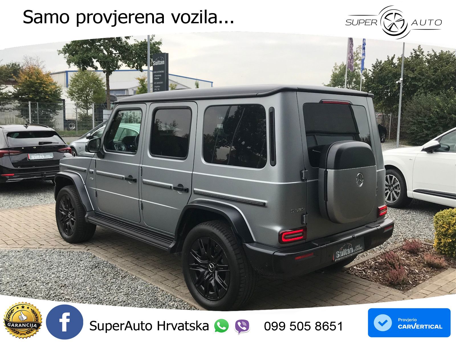 Mercedes G 580 EQ Long 116 kWh (587 KS) 4MATIC Exclusive LED+GR SJED+ACC