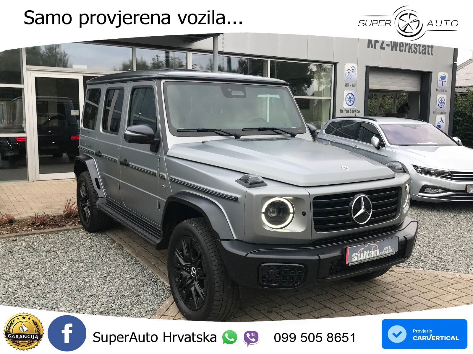 Mercedes G 580 EQ Long 116 kWh (587 KS) 4MATIC Exclusive LED+GR SJED+ACC
