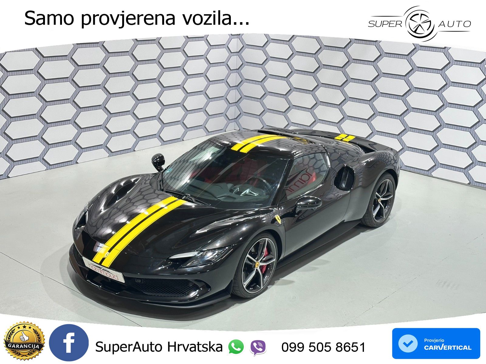 Ferrari 296 GTB 3.0 V6 (830 KS) F1 DCT