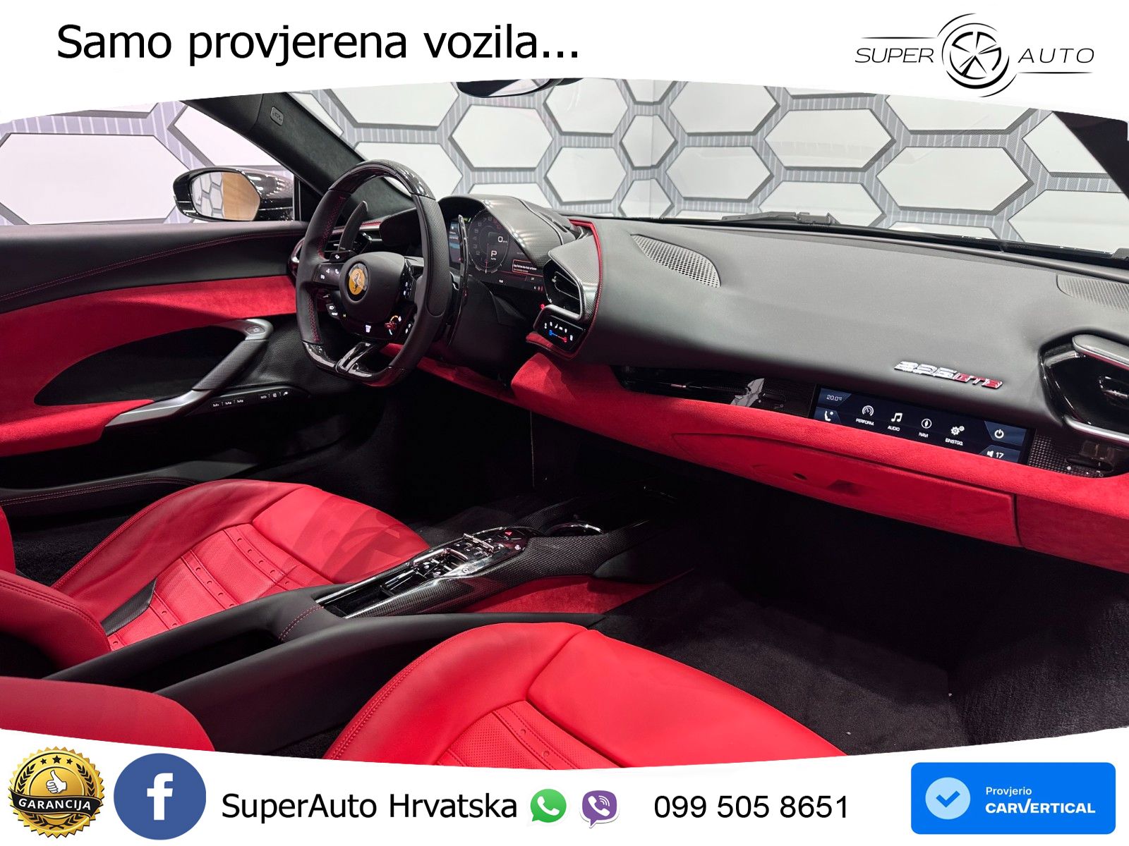 Ferrari 296 GTB 3.0 V6 (830 KS) F1 DCT