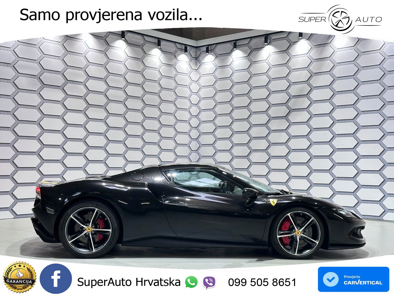 Ferrari 296 GTB 3.0 V6 (830 KS) F1 DCT
