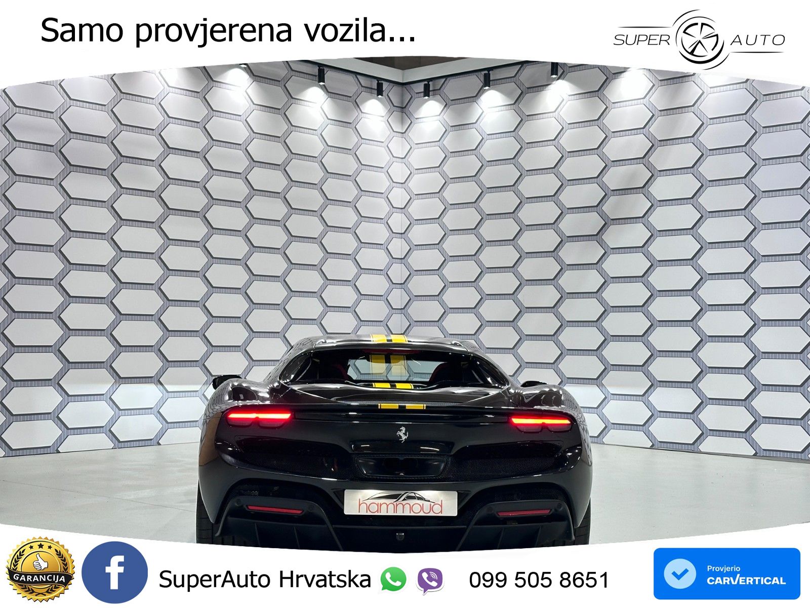 Ferrari 296 GTB 3.0 V6 (830 KS) F1 DCT