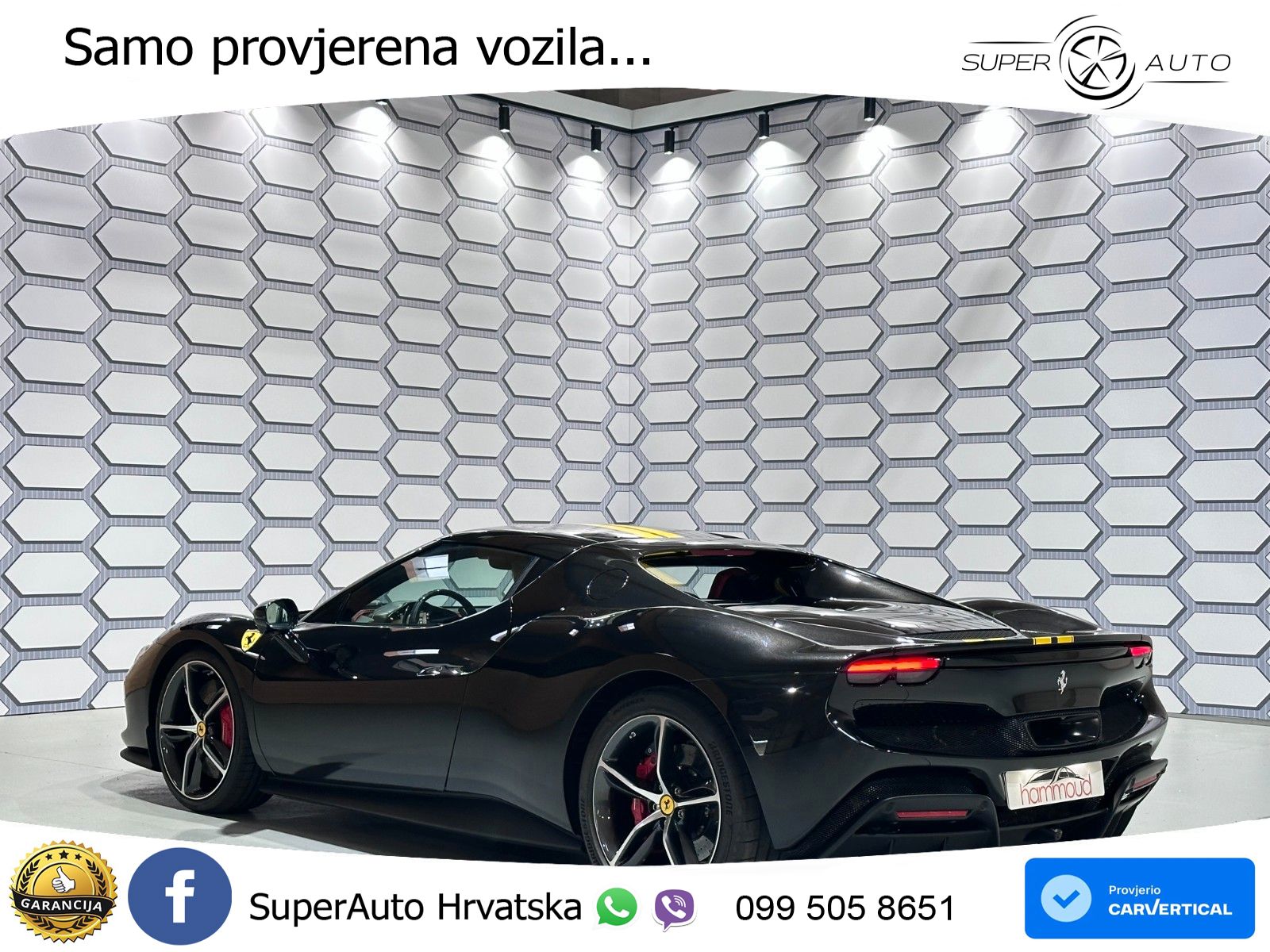 Ferrari 296 GTB 3.0 V6 (830 KS) F1 DCT