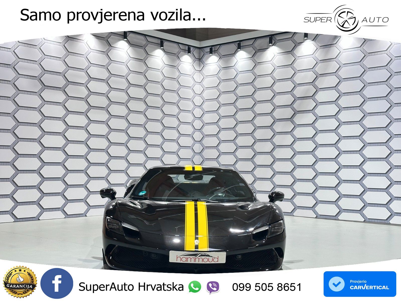 Ferrari 296 GTB 3.0 V6 (830 KS) F1 DCT