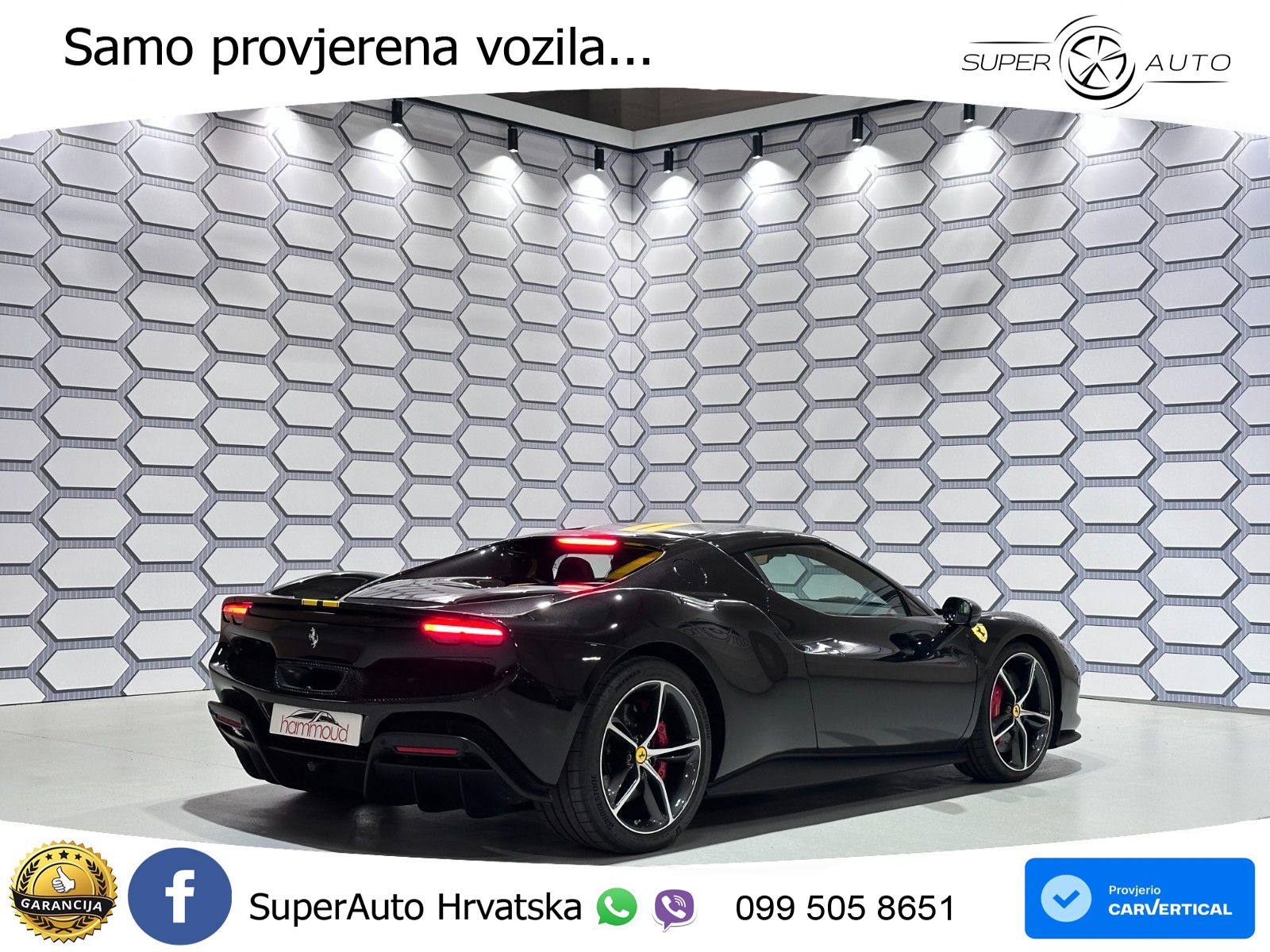Ferrari 296 GTB 3.0 V6 (830 KS) F1 DCT