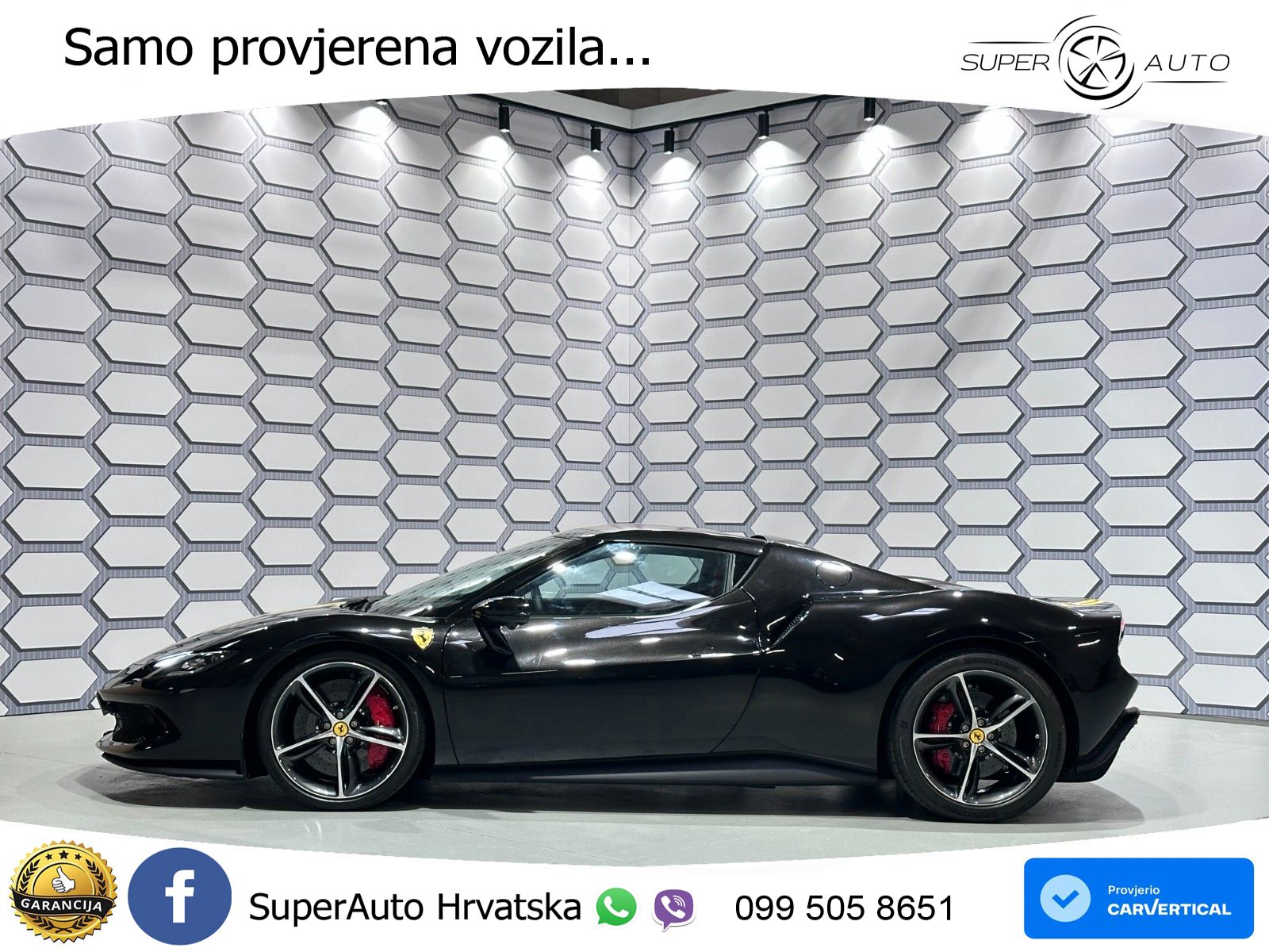 Ferrari 296 GTB 3.0 V6 (830 KS) F1 DCT