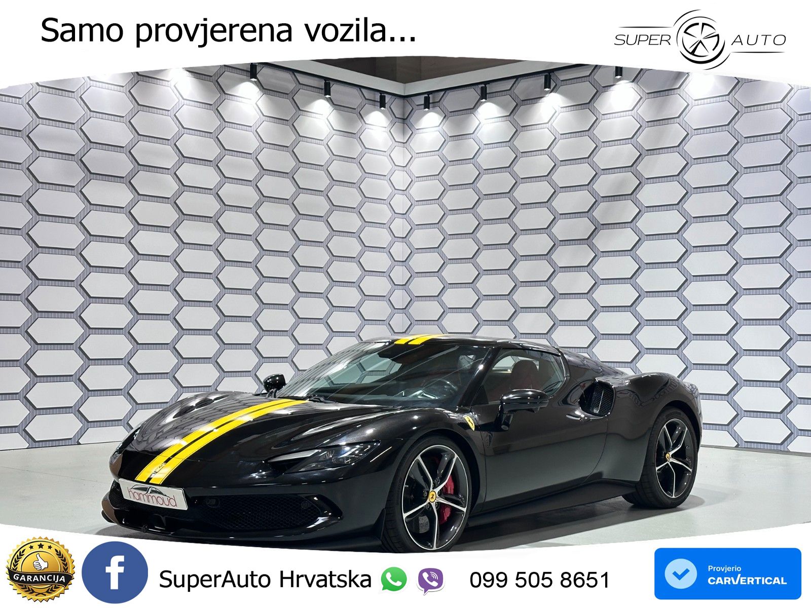 Ferrari 296 GTB 3.0 V6 (830 KS) F1 DCT