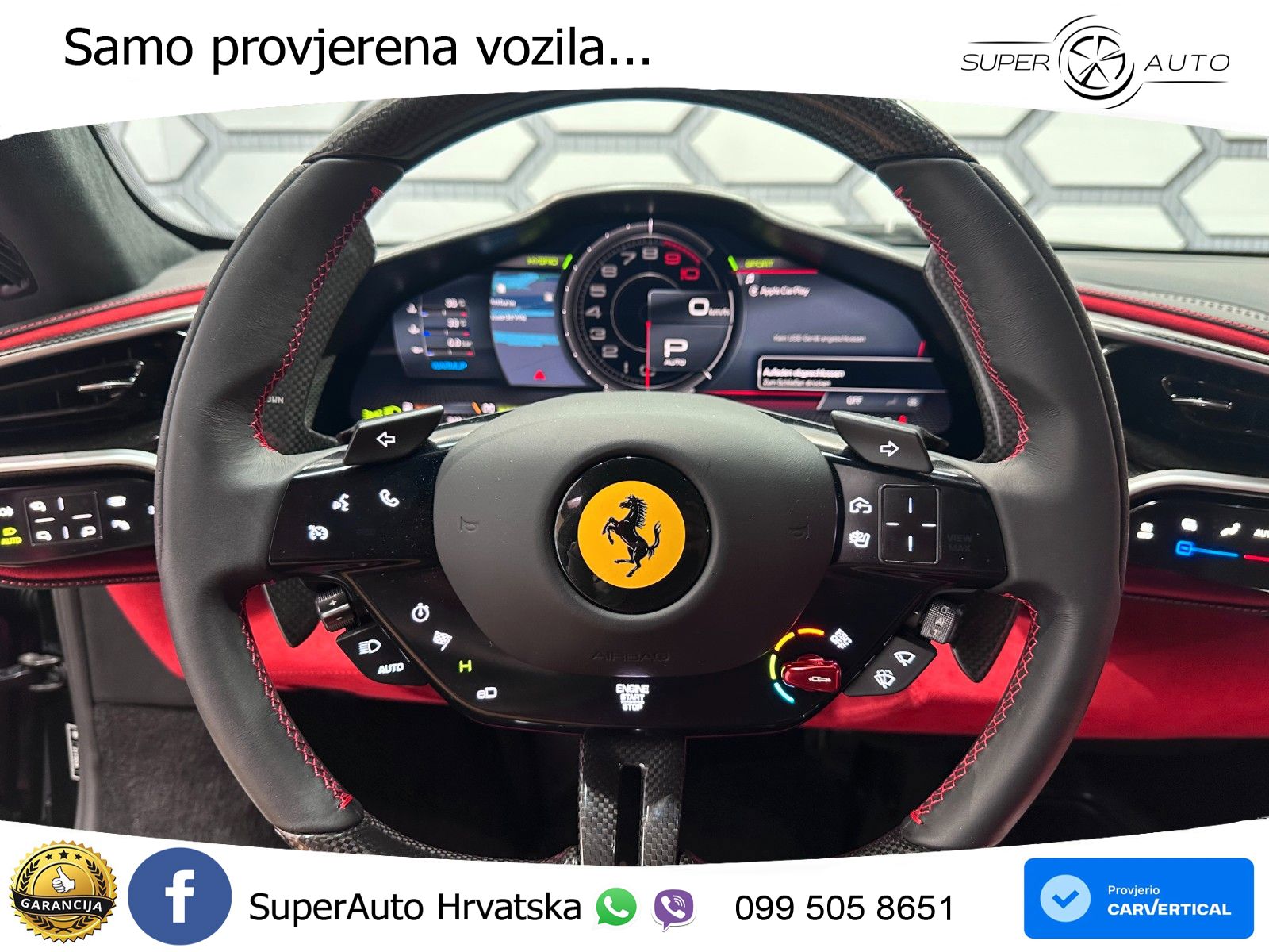 Ferrari 296 GTB 3.0 V6 (830 KS) F1 DCT