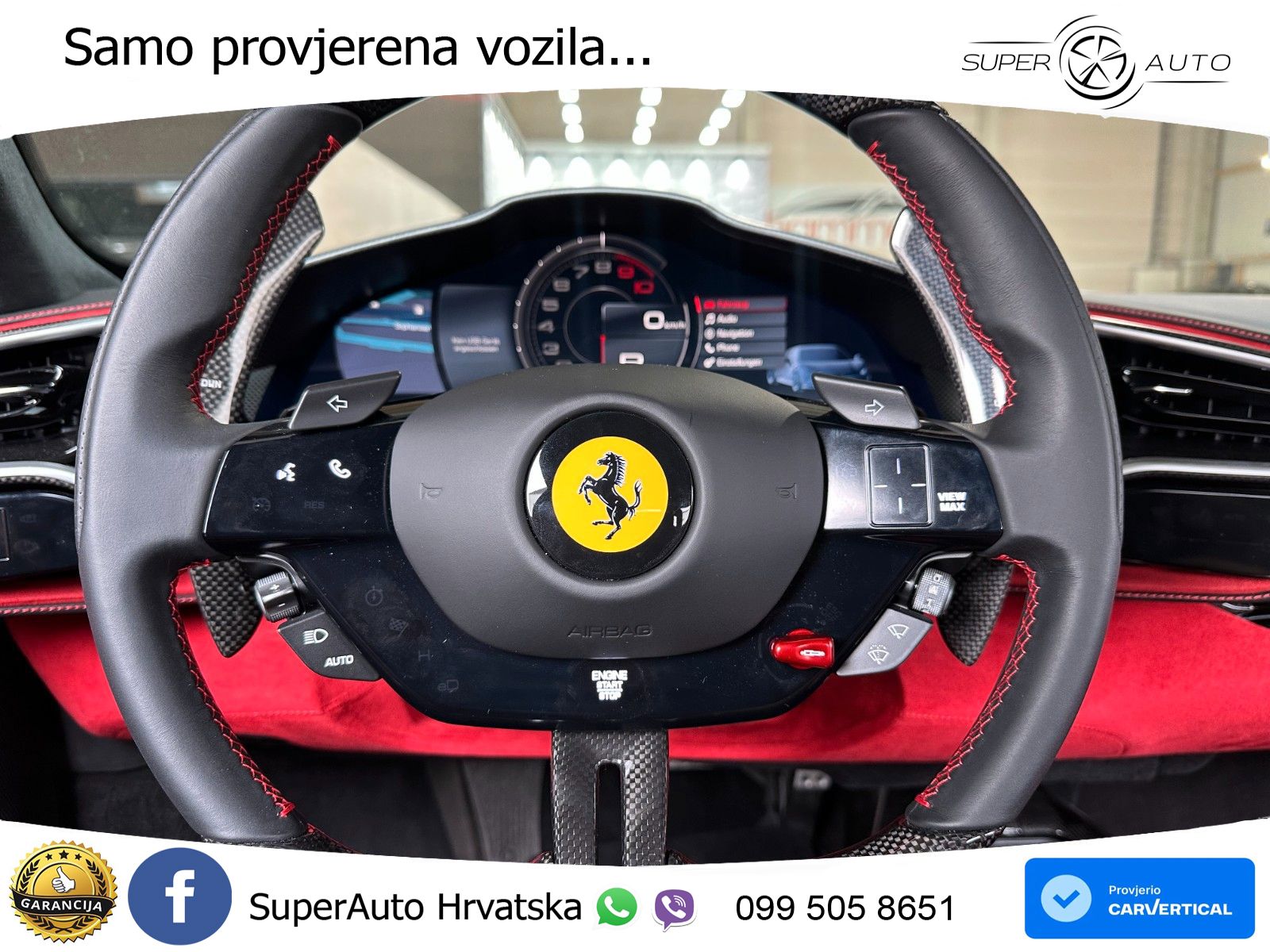 Ferrari 296 GTB 3.0 V6 (830 KS) F1 DCT