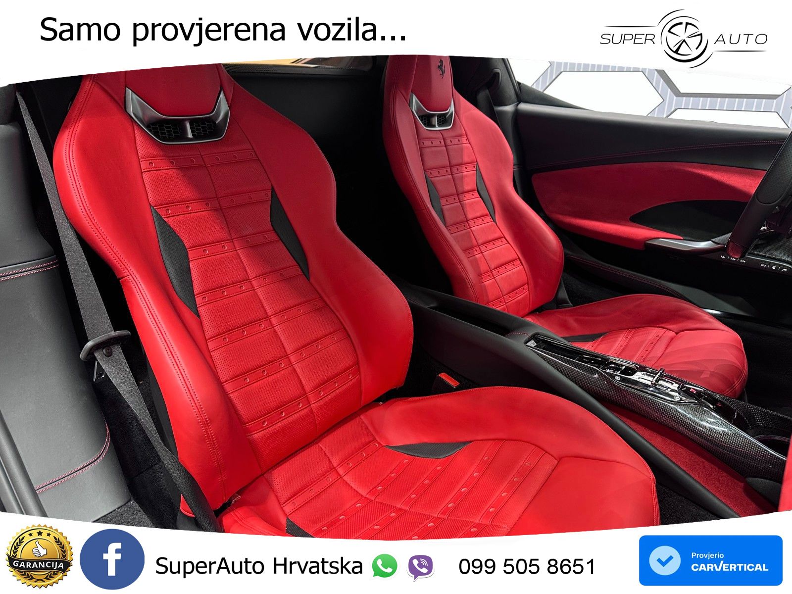Ferrari 296 GTB 3.0 V6 (830 KS) F1 DCT
