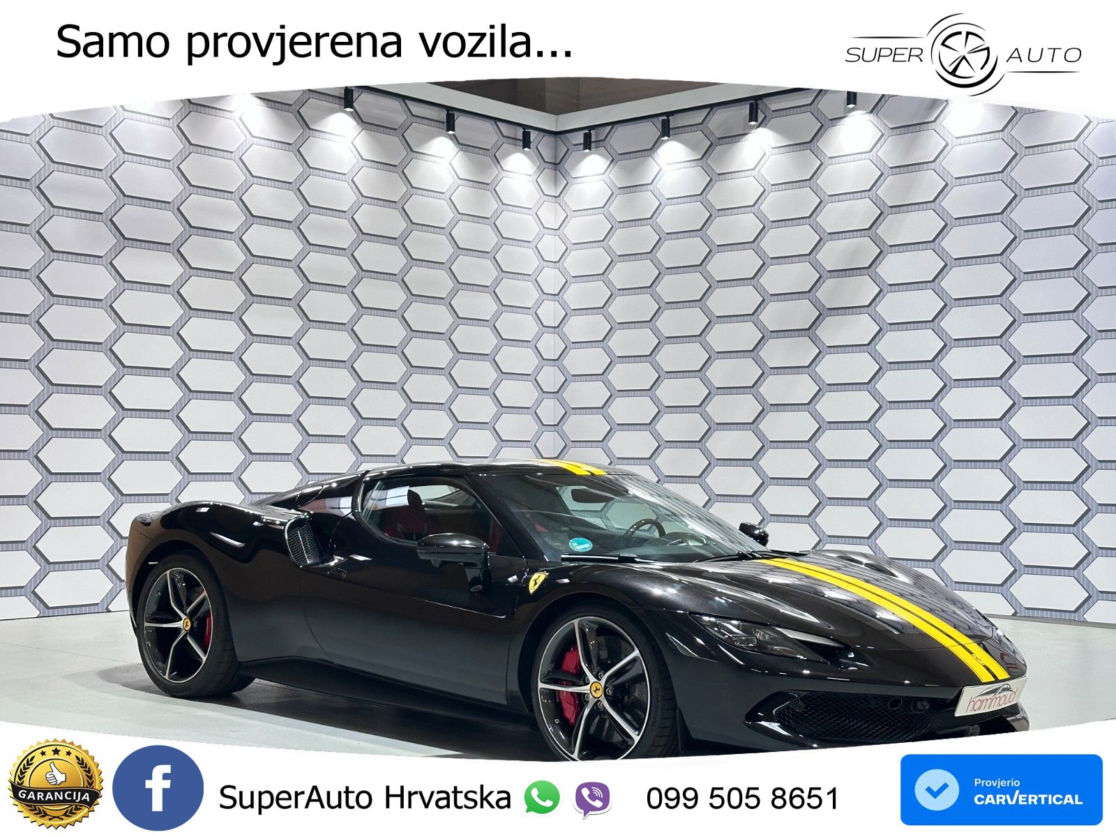 Ferrari 296 GTB 3.0 V6 (830 KS) F1 DCT