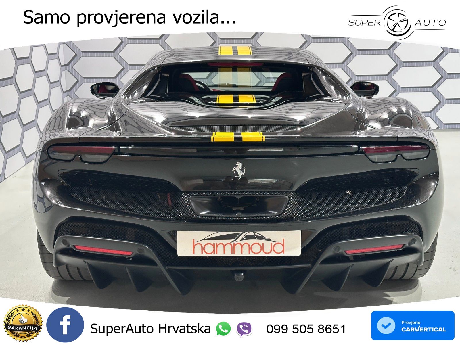Ferrari 296 GTB 3.0 V6 (830 KS) F1 DCT