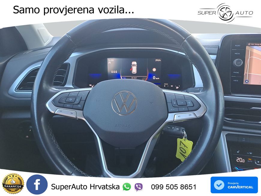 Volkswagen T-Roc 1.5 TSI (150 KS) LED+GR SJED+ACC