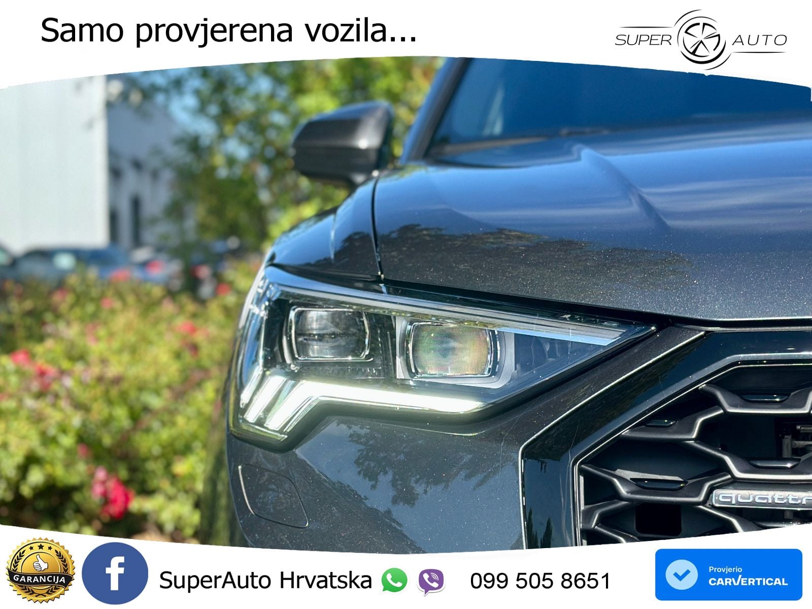 Audi Q3 45 TFSI (245 KS) quattro S tronic S line LED+GR SJED+ACC