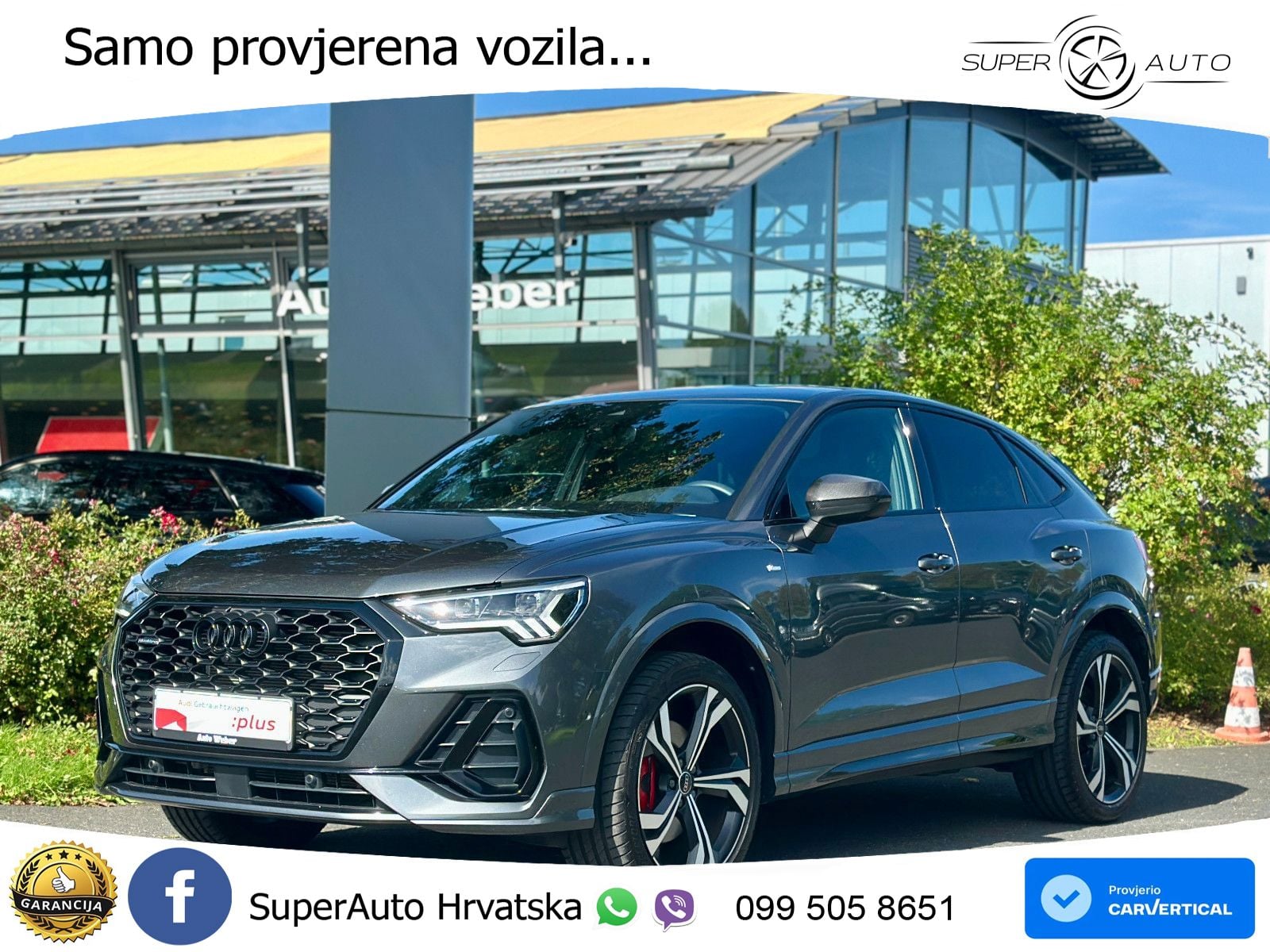 Audi Q3 45 TFSI (245 KS) quattro S tronic S line LED+GR SJED+ACC