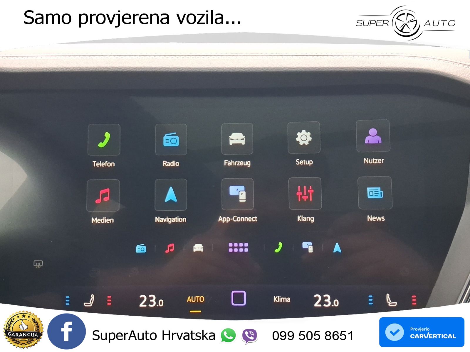 Volkswagen Touareg 3.0 V6 TDI (286 KS) 4MOTION Tiptronic ZRAČNI+ACC+GR SJED+KAM+PANO