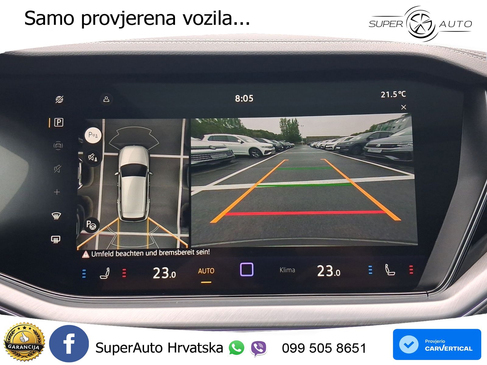 Volkswagen Touareg 3.0 V6 TDI (286 KS) 4MOTION Tiptronic ZRAČNI+ACC+GR SJED+KAM+PANO