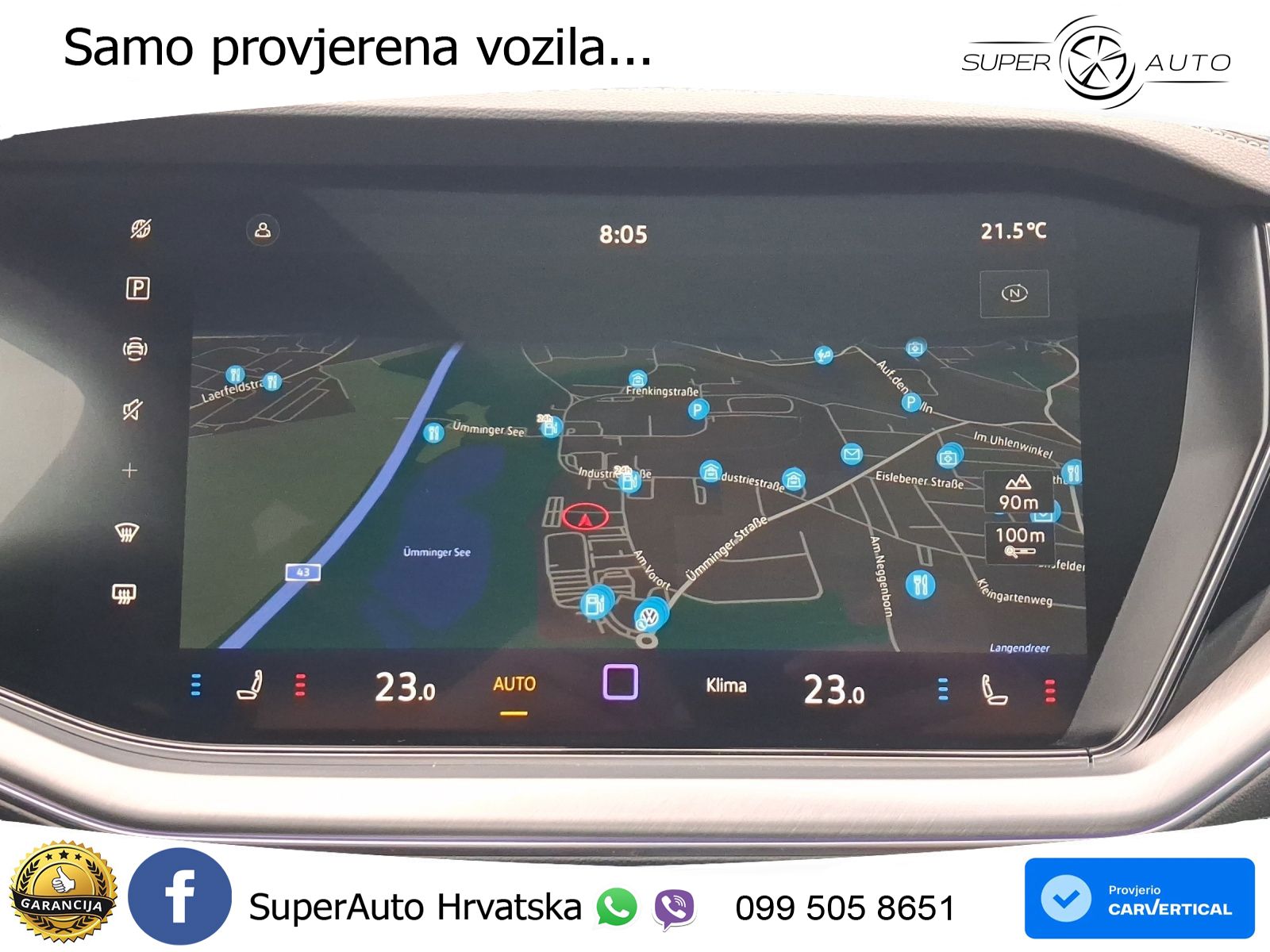 Volkswagen Touareg 3.0 V6 TDI (286 KS) 4MOTION Tiptronic ZRAČNI+ACC+GR SJED+KAM+PANO