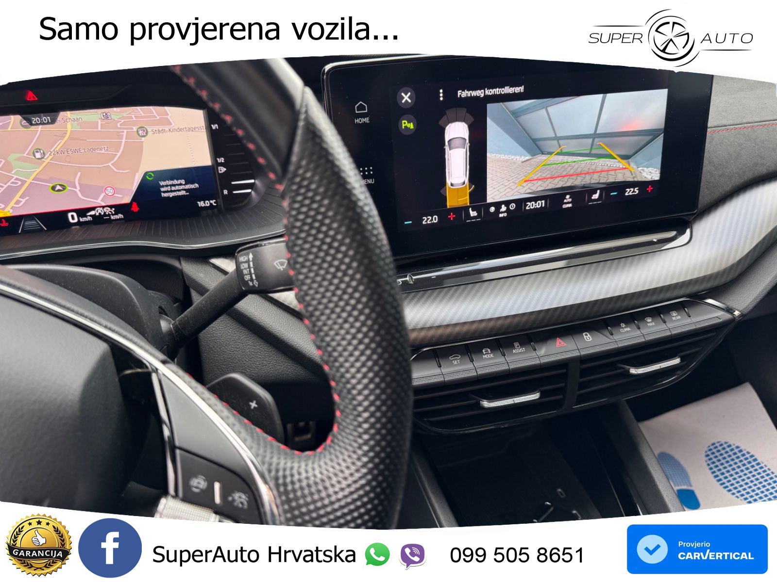 Škoda Octavia Combi RS 2.0 TDI (200 KS) DSG LED+GR SJED+ACC