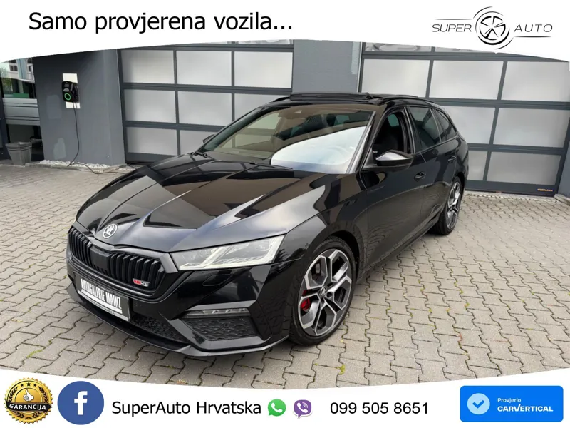 Škoda Octavia Combi RS 2.0 TDI (200 KS) DSG LED+GR SJED+ACC