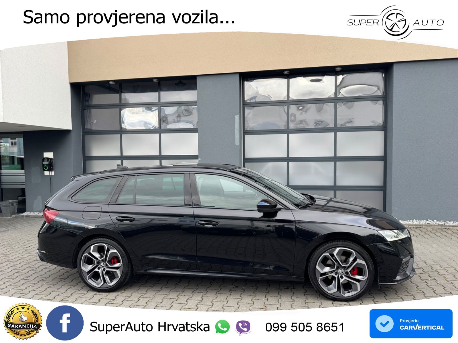 Škoda Octavia Combi RS 2.0 TDI (200 KS) DSG LED+GR SJED+ACC