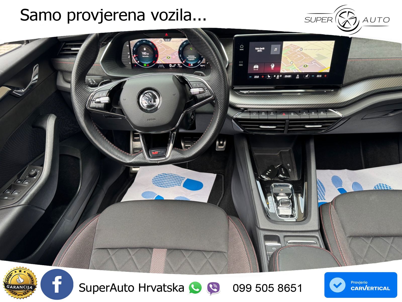Škoda Octavia Combi RS 2.0 TDI (200 KS) DSG LED+GR SJED+ACC