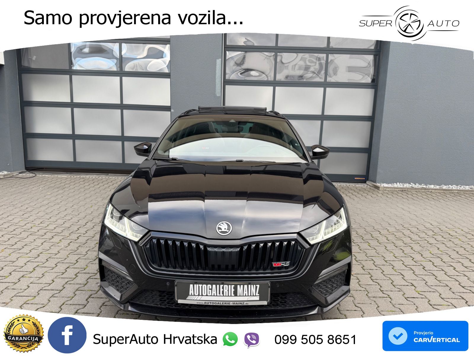 Škoda Octavia Combi RS 2.0 TDI (200 KS) DSG LED+GR SJED+ACC