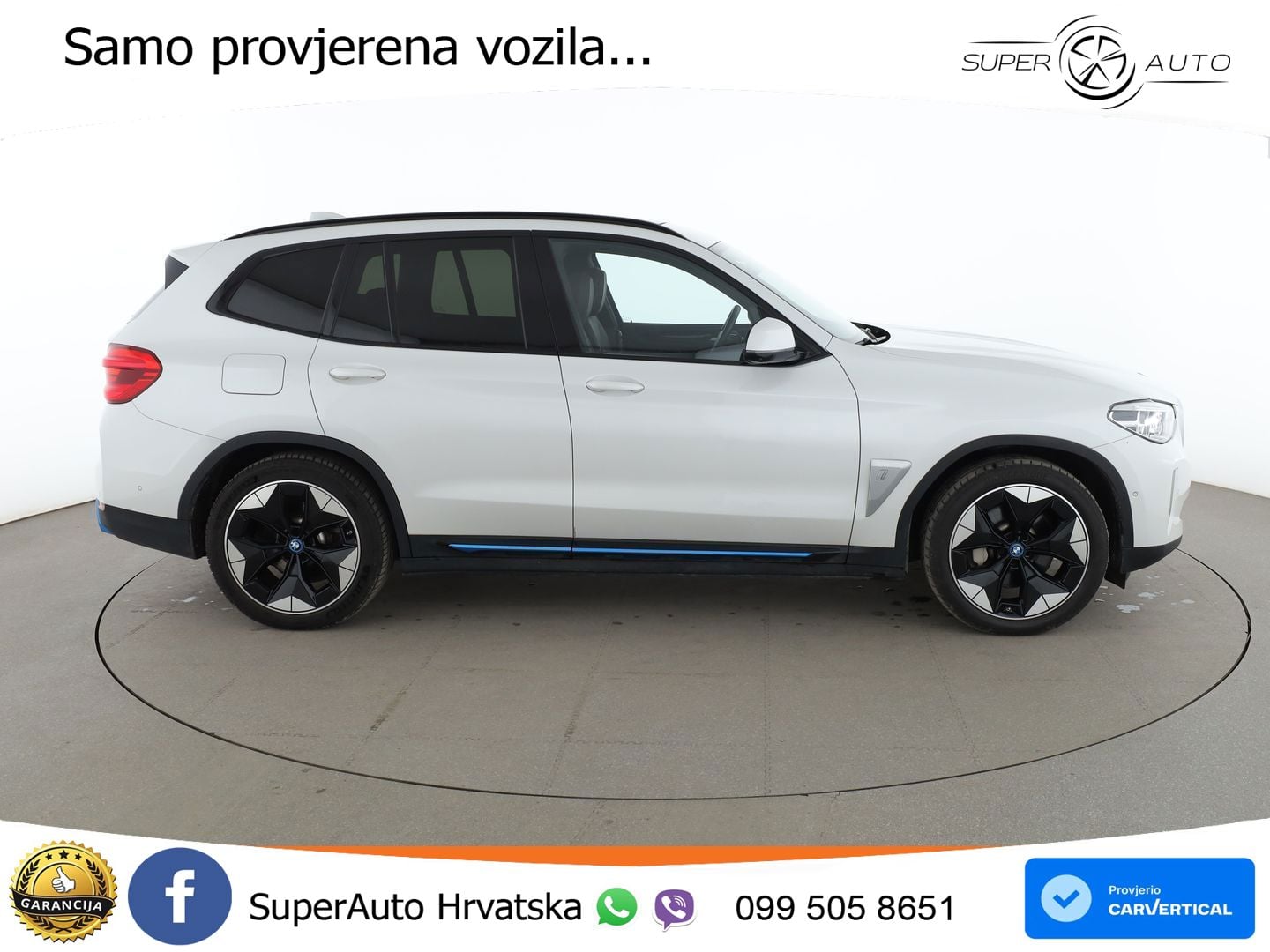 BMW iX3 80 kWh (286 KS) LED+GR SJED+ACC