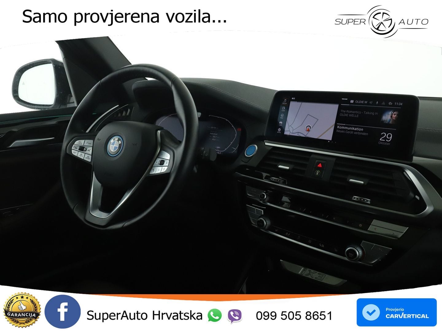 BMW iX3 80 kWh (286 KS) LED+GR SJED+ACC