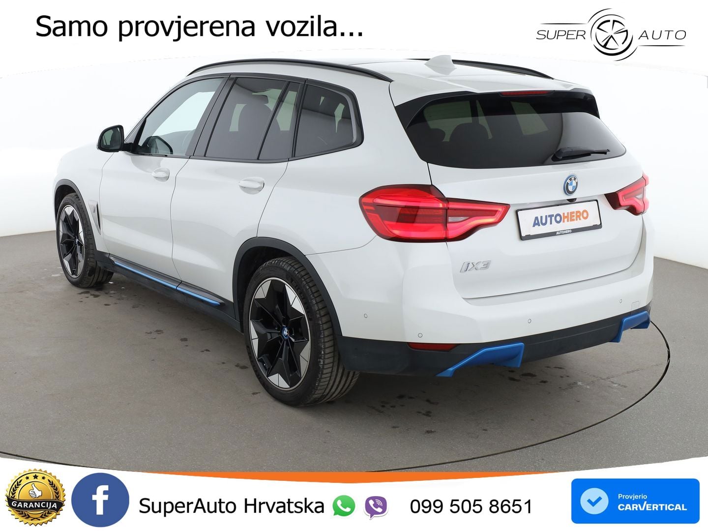 BMW iX3 80 kWh (286 KS) LED+GR SJED+ACC