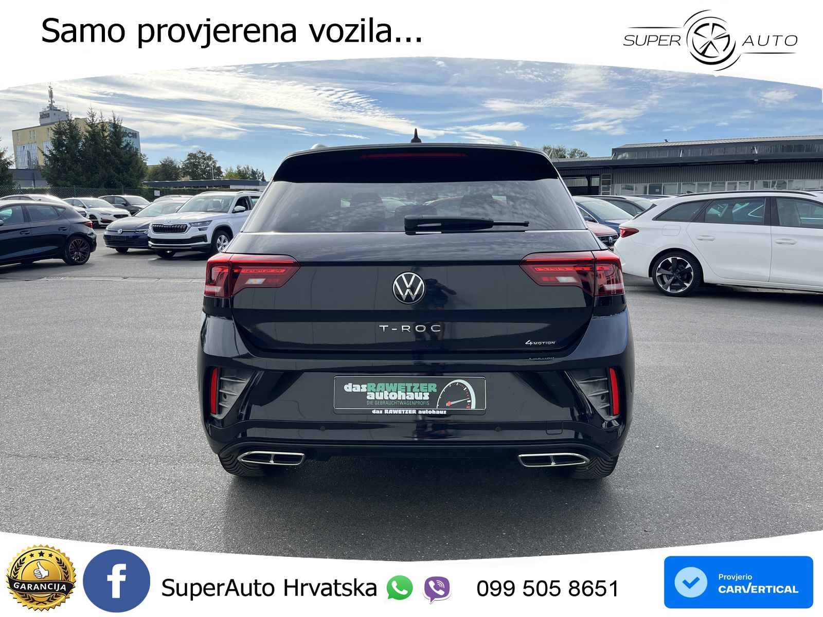 Volkswagen T-Roc I 2.0 TSI (190 KS) 4M DSG LED+GR SJED+ACC
