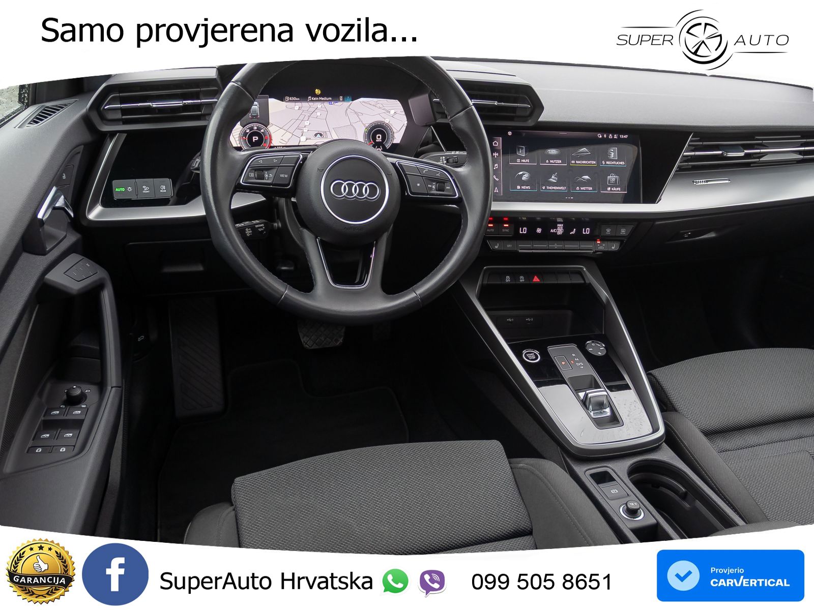 Audi A3 35 TDI (150 KS) S tronic LED+GR SJED+ACC