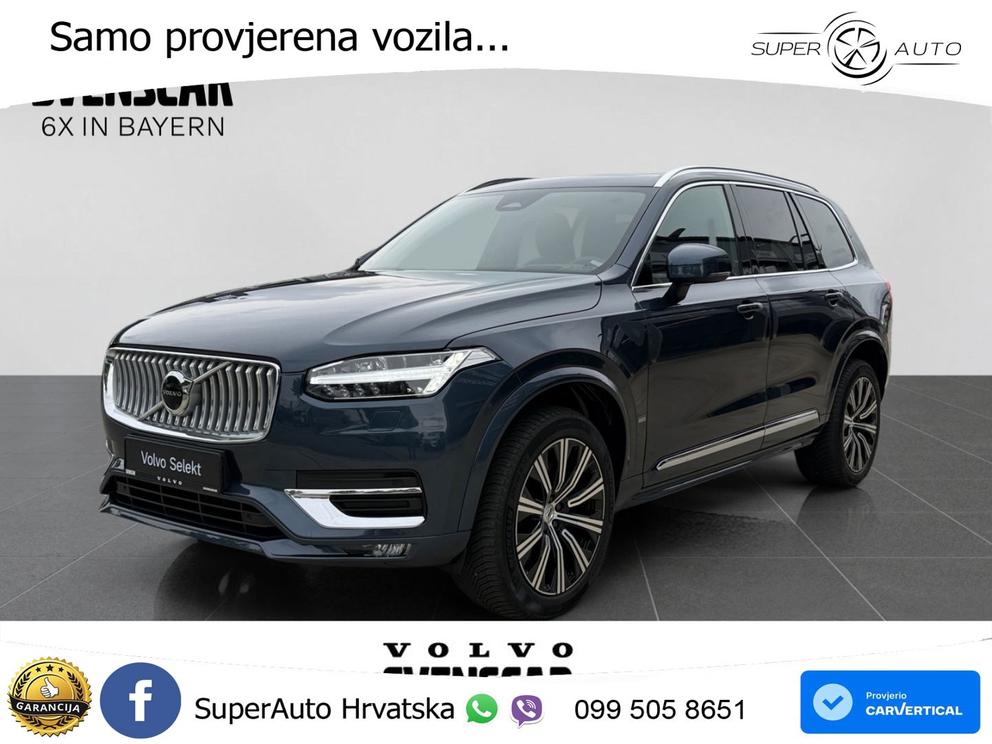 Volvo XC90 2.0 B5 Diesel AWD Automatic LED+GR SJED+ACC