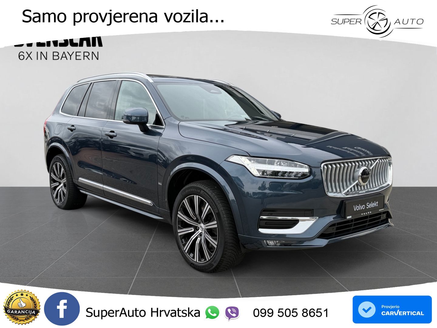Volvo XC90 2.0 B5 Diesel AWD Automatic LED+GR SJED+ACC