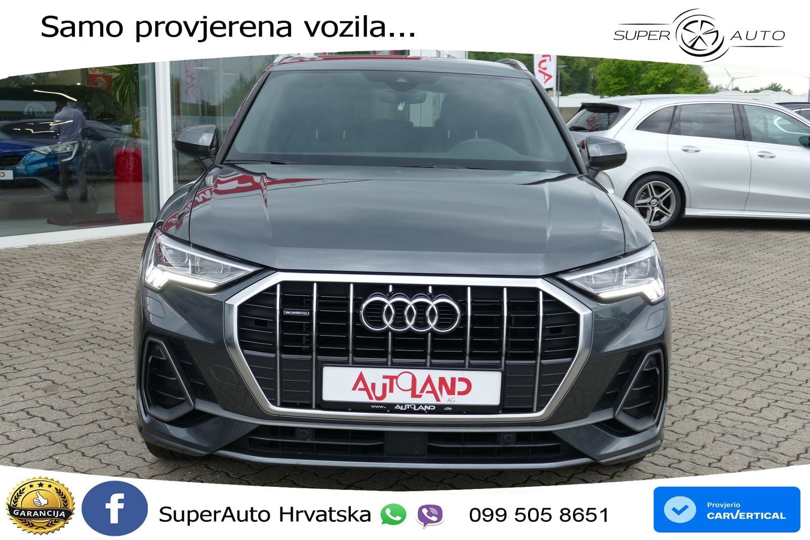 Audi Q3 40 TFSI (190 KS) quattro S tronic S line LED+GR SJED+ACC