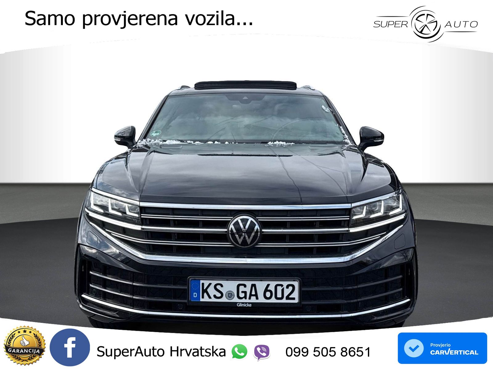 Volkswagen Touareg 3.0 V6 TDI (286 KS) 4MOTION Tiptronic ZRAČNI+ACC+GR SJED+KAM+PANO