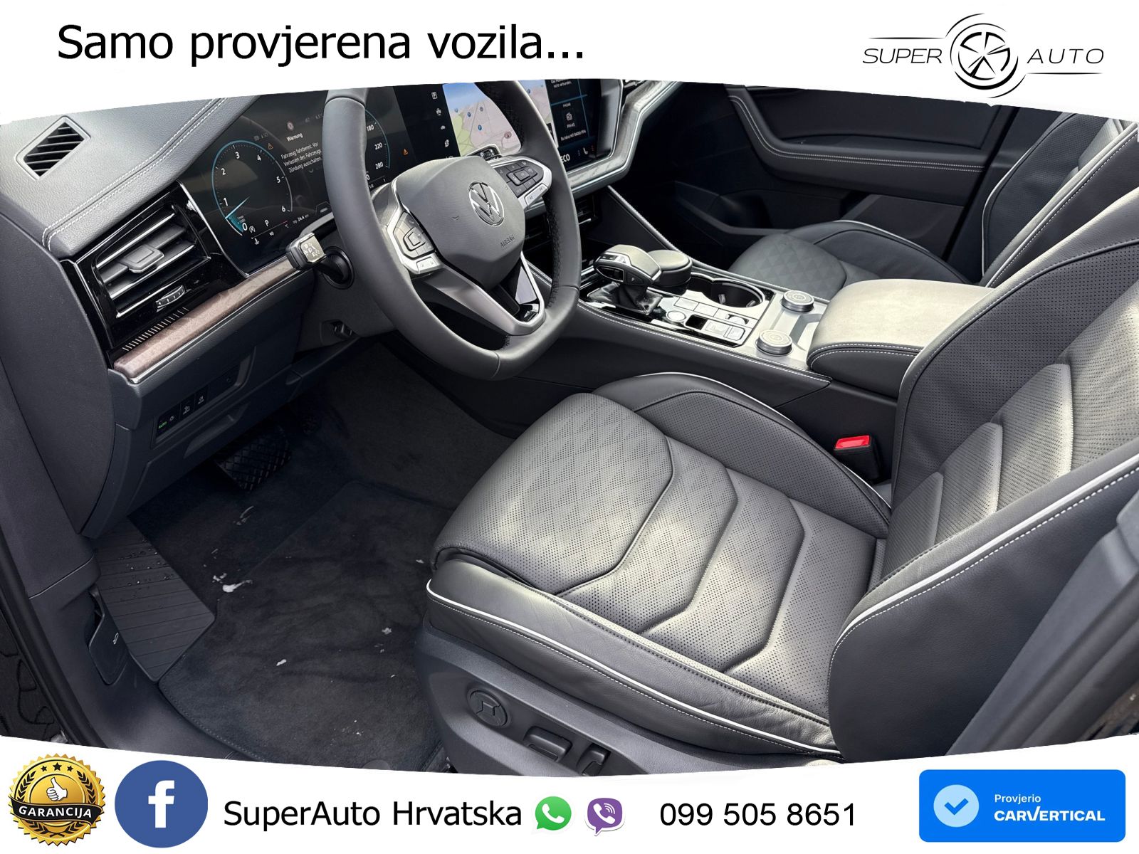 Volkswagen Touareg 3.0 V6 TDI (286 KS) 4MOTION Tiptronic ZRAČNI+ACC+GR SJED+KAM+PANO