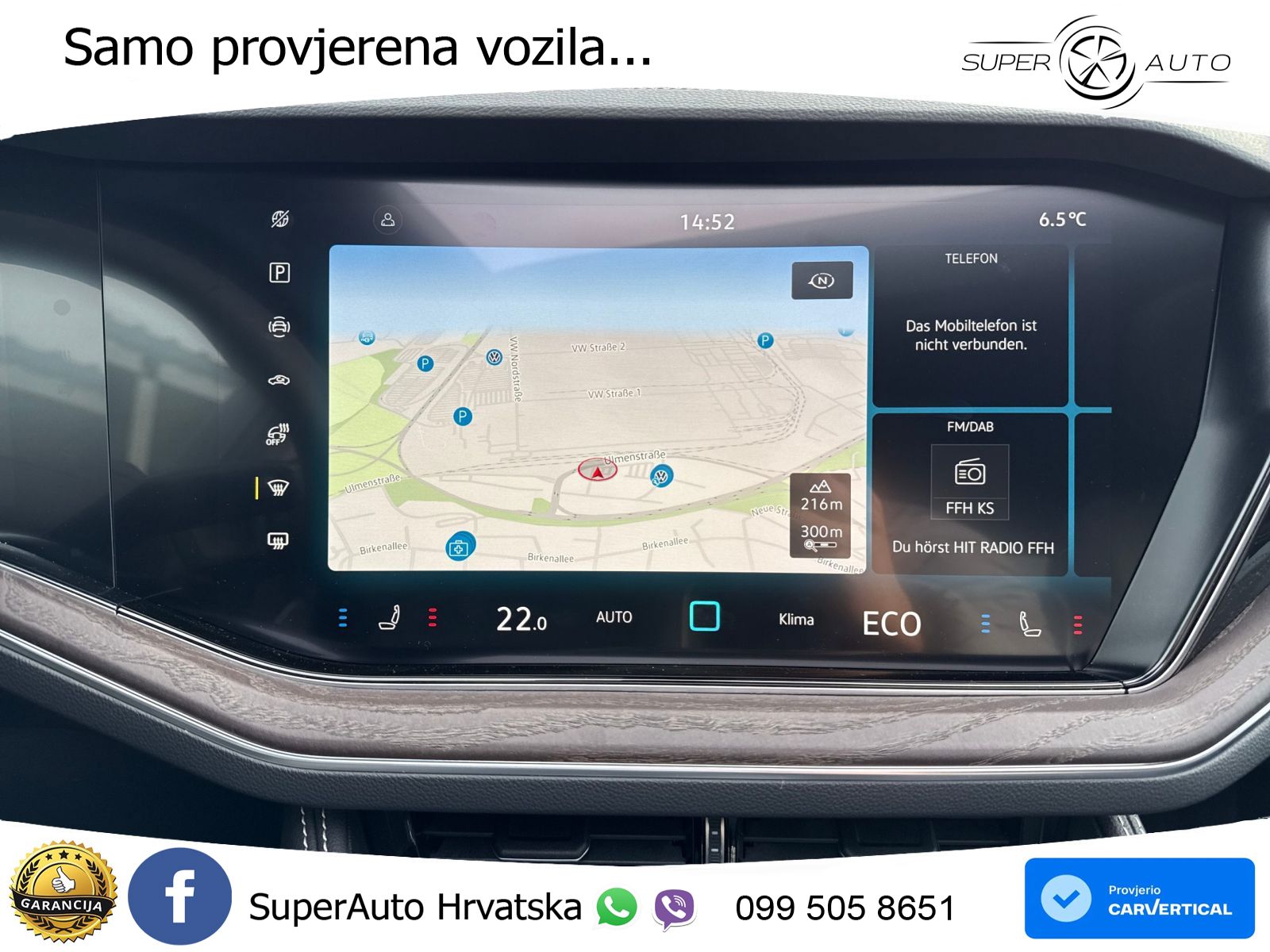 Volkswagen Touareg 3.0 V6 TDI (286 KS) 4MOTION Tiptronic ZRAČNI+ACC+GR SJED+KAM+PANO