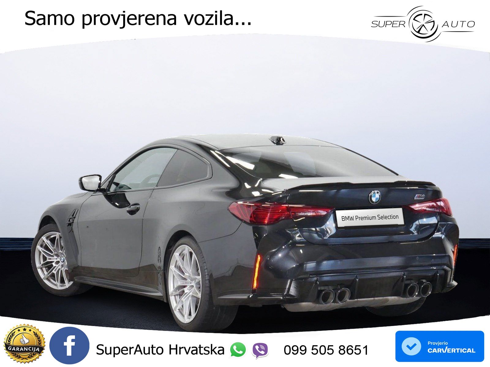BMW M4 Competition 3.0 (530 KS) xDrive Steptronic LED+GR SJED+ACC
