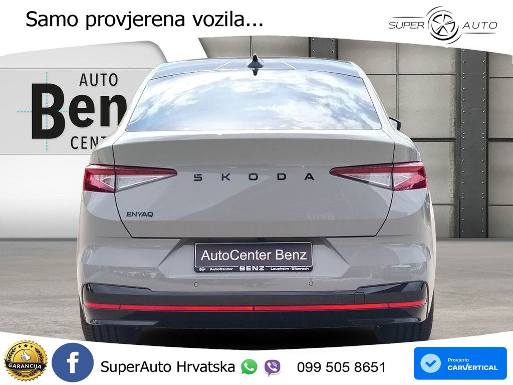Škoda Enyaq iV RS 82 kWh (340 KS) AWD LED+GR SJED+ACC