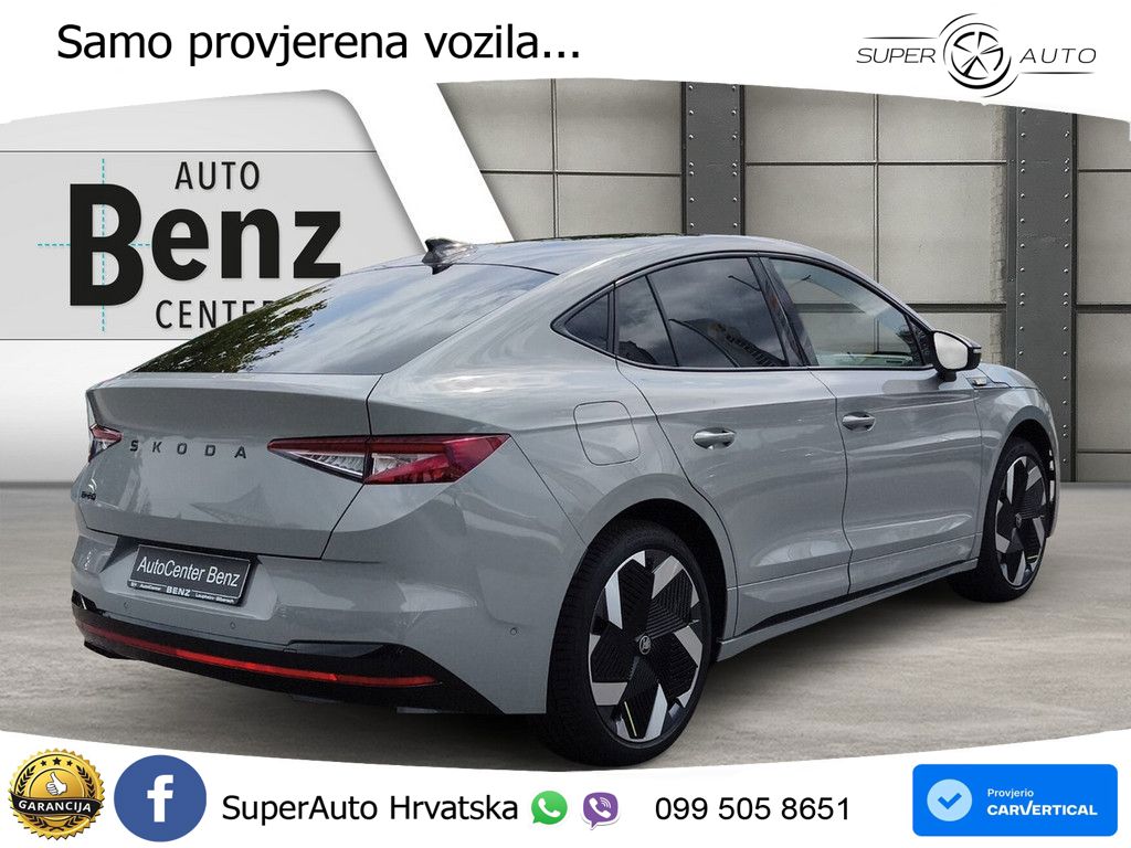 Škoda Enyaq iV RS 82 kWh (340 KS) AWD LED+GR SJED+ACC